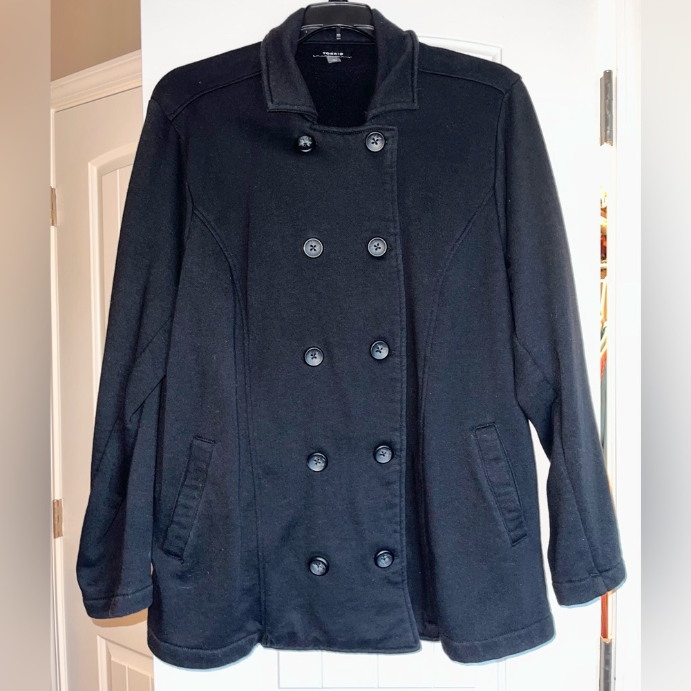Torrid peacoat jacket. size 4